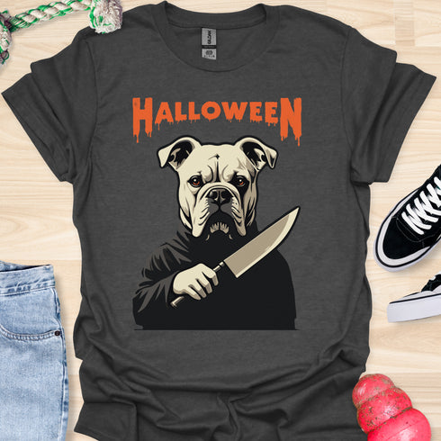 Halloween - V4 - Assassin Bulldog T-Shirt